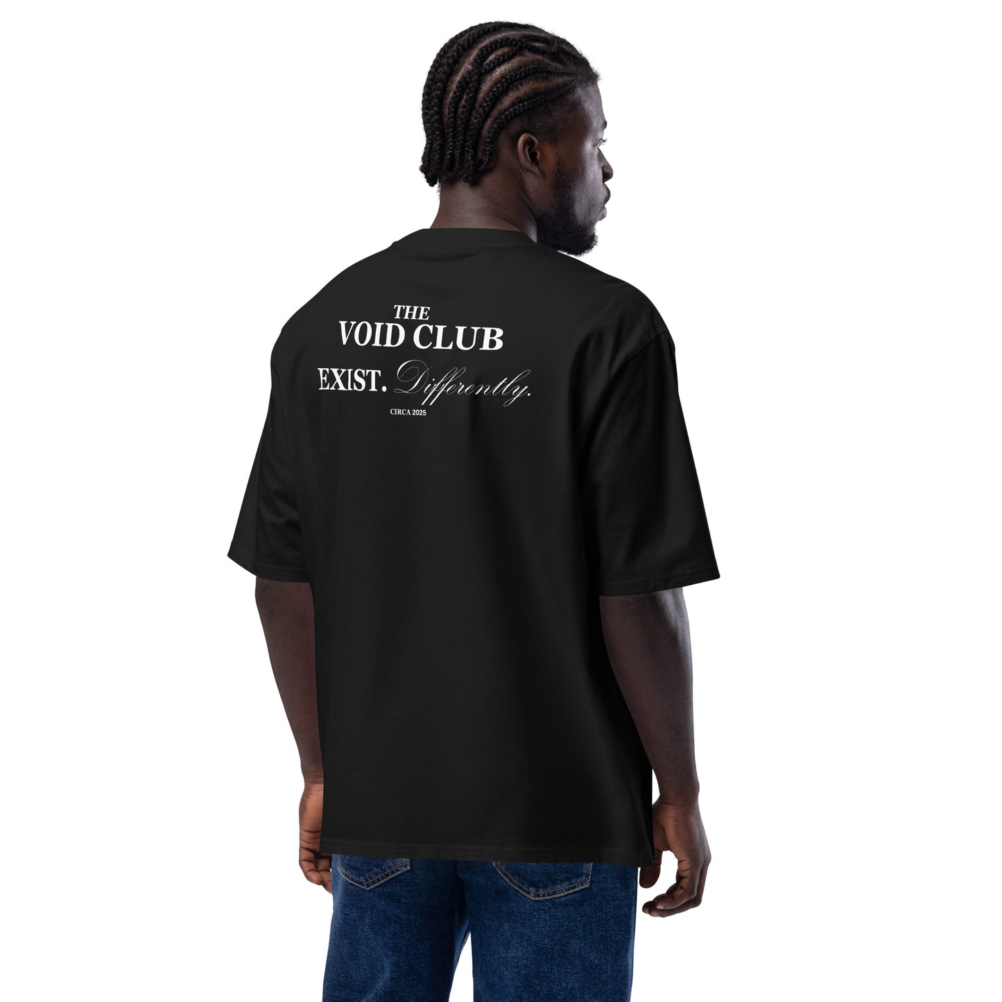 Camiseta Negra Exist. Differently.